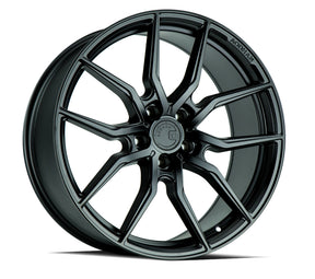 Aodhan AFF1 20X9 5X120 +30 Offset Wheel - Matte Black - Aodhan Aftermarket Wheel
