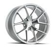 Aodhan AFF7 18X8.5 5X114.3 +35 Offset Wheel - Gloss Silver Machined Face - Aodhan Aftermarket Wheel
