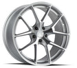 Aodhan AFF7 19X8.5 5X112 +35 Offset Wheel - Gloss Silver Machined Face - Aodhan Aftermarket Wheel