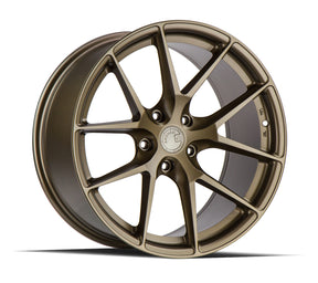 Aodhan AFF7 19X9.5 5X114.3 +35 Offset Wheel - Matte Bronze - Aodhan Aftermarket Wheel