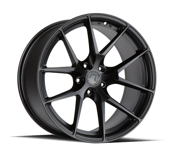 Aodhan AFF7 19X9.5 5X114.3 +35 Offset Wheel - Matte Black - Aodhan Aftermarket Wheel