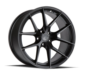 Aodhan AFF7 19X9.5 5X120 +35 Offset Wheel - Matte Black - Aodhan Aftermarket Wheel