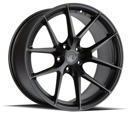 Aodhan AFF7 20X10.5 5X120 +35 Offset Wheel - Matte Black - Aodhan Aftermarket Wheel