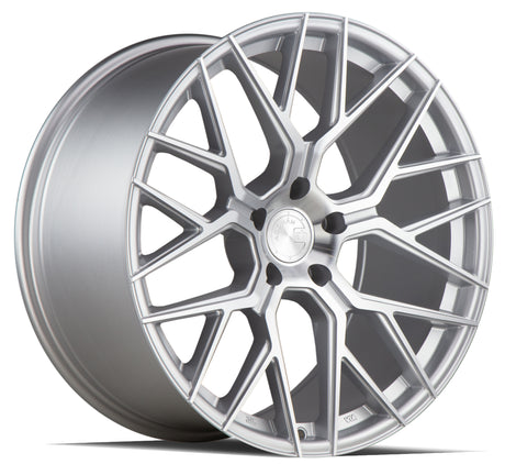 Aodhan AFF9 20X10.5 5X114.3 +35 Offset Wheel - Gloss Silver Machined Face - Aodhan Aftermarket Wheel
