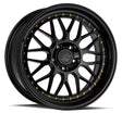 Aodhan AH02 18X8.5 5X114.3 +35 Offset Wheel - Gloss Black ( Gold Rivet) - Aodhan Aftermarket Wheel