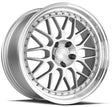 Aodhan AH02 19X8.5 5X120 +35 Offset Wheel - Silver w/ Machined Lip - Aodhan Aftermarket Wheel