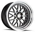 Aodhan AH02 19X9.5 5X114.3 +30 Offset Wheel - Hyper Black w/ Machined Lip - Aodhan Aftermarket Wheel
