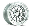 Aodhan AH04 17X9 5X100/114.3 +25 Offset Wheel - Silver w/Machined Face - Aodhan Aftermarket Wheel