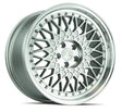 Aodhan AH05 18X8.5 5X114.3 +35 Offset Wheel - Silver w/Machined Face - Aodhan Aftermarket Wheel