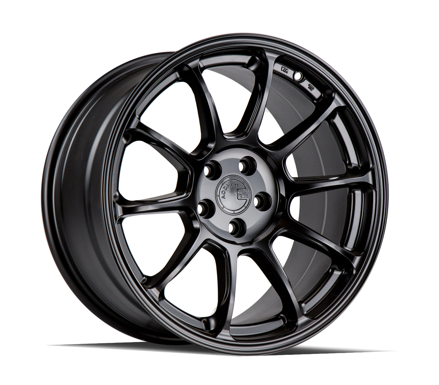 Aodhan AH06 18X10 5X114.3 +25 Offset Wheel - Matte Black - Aodhan Aftermarket Wheel