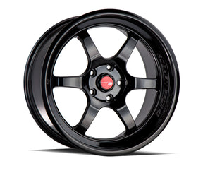 Aodhan AH08 18X8.5 5X100 +35 Offset Wheel - Gloss Black - Aodhan Aftermarket Wheel