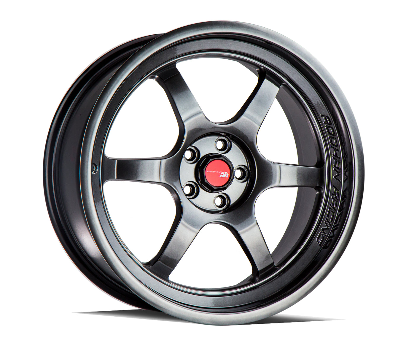 Aodhan AH08 18X8.5 5X114.3 +35 Offset Wheel - Hyper Black - Aodhan Aftermarket Wheel