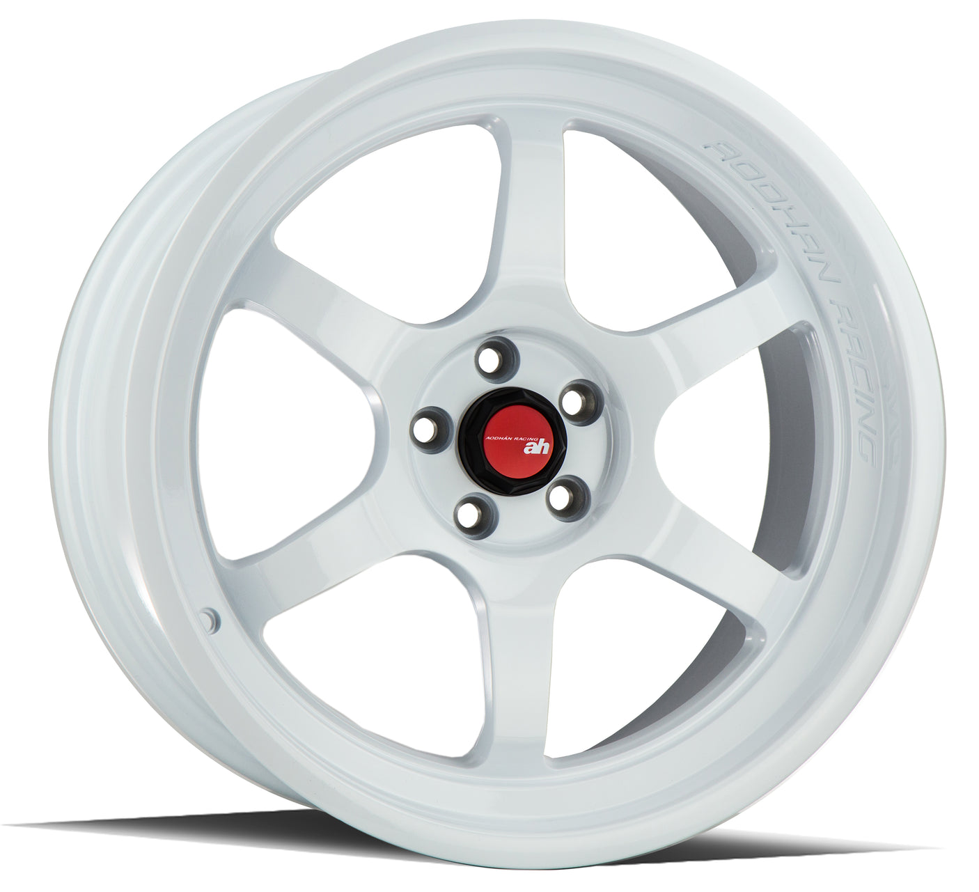 Aodhan AH08 18X8.5 5X114.3 +35 Offset Wheel - Gloss White - Aodhan Aftermarket Wheel