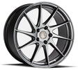 Aodhan AH09 (Driver Side) 18X8.5 5X108 +35 Offset Wheel - Hyper Black - Aodhan Aftermarket Wheel