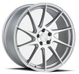 Aodhan AH09 (Driver Side ) 18X8.5 5X108 +35 Offset Wheel - Gloss Silver Machined Face - Aodhan Aftermarket Wheel