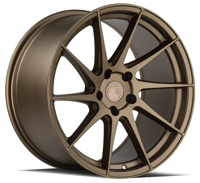 Aodhan AH09 (Driver Side) 18X9.5 5X100 +35 Offset Wheel - Matte Bronze - Aodhan Aftermarket Wheel