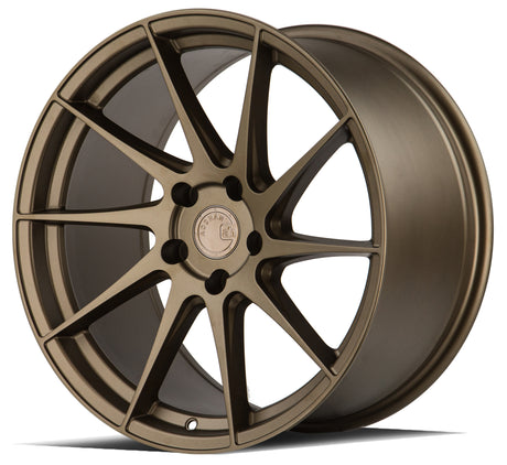 Aodhan AH09 (Passenger Side) 18X9.5 5X112 +35 Offset Wheel - Matte Bronze - Aodhan Aftermarket Wheel