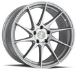 Aodhan AH09 (Driver Side ) 18X9.5 5X114.3 +35 Offset Wheel - Gloss Silver Machined Face - Aodhan Aftermarket Wheel