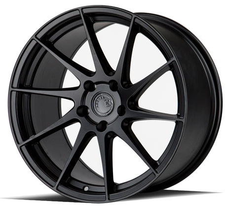 Aodhan AH09 (Passenger Side) 18X9.5 5X114.3 +35 Offset Wheel - Matte Black - Aodhan Aftermarket Wheel