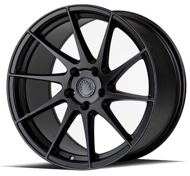 Aodhan AH09 (Passenger Side) 18X8.5 5X112 +35 Offset Wheel - Matte Black - Aodhan Aftermarket Wheel