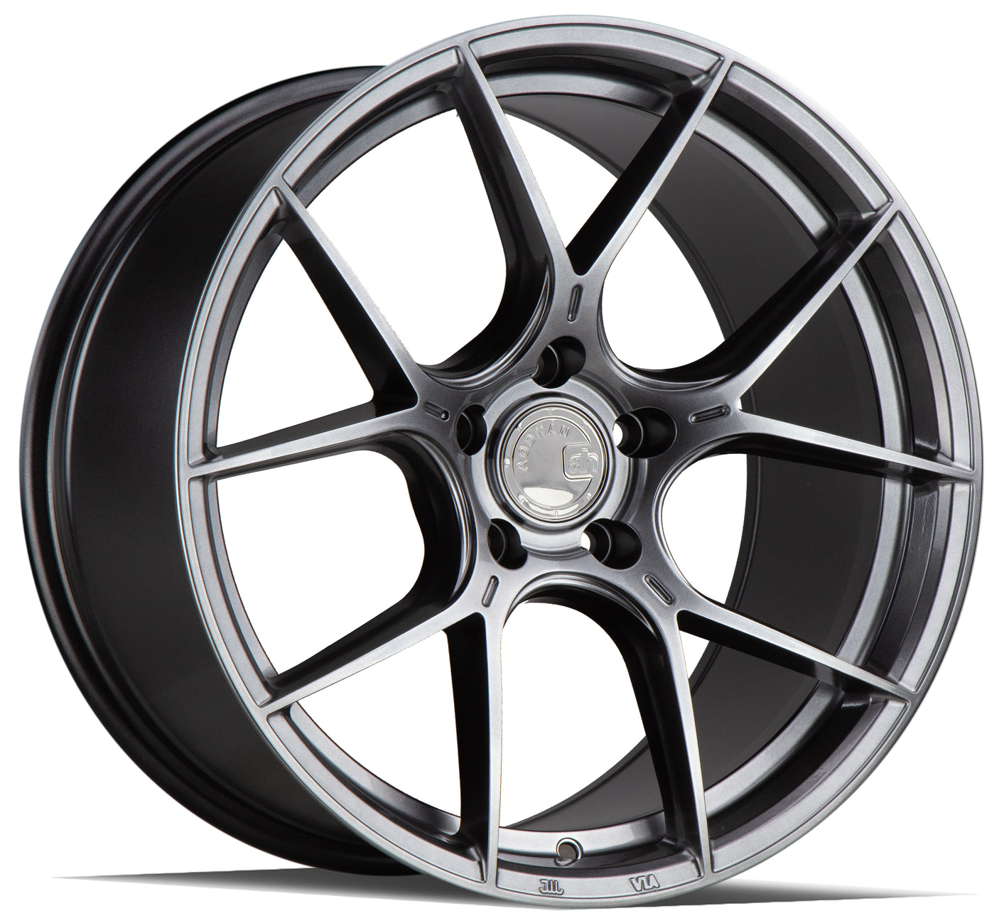 Aodhan AH-11 18X8.5 5X112 +35 Offset Wheel - Hyper Black - Aodhan Aftermarket Wheel