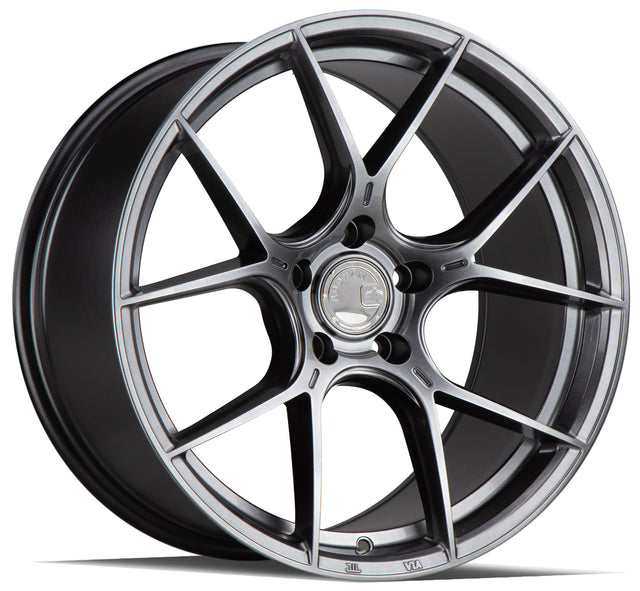 Aodhan AH-11 19X8.5 5X120 +35 Offset Wheel - Hyper Black - Aodhan Aftermarket Wheel