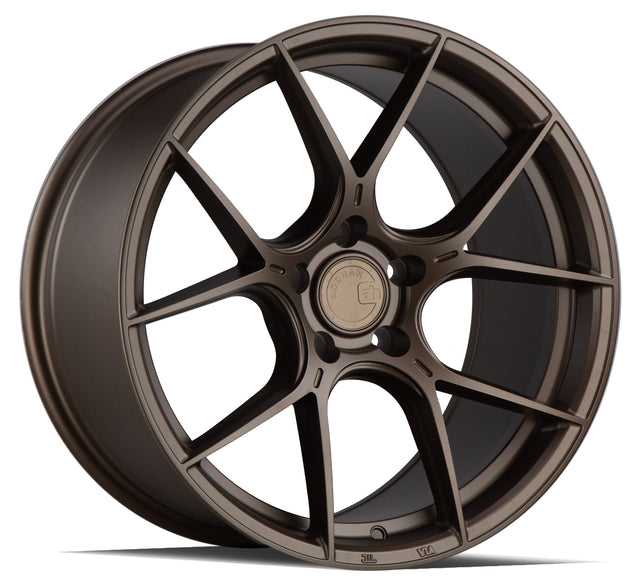 Aodhan AH-11 18X8.5 5X112 +35 Offset Wheel - Matte Bronze - Aodhan Aftermarket Wheel