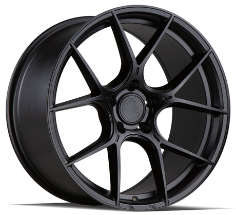 Aodhan AH-11 19X8.5 5X120 +35 Offset Wheel - Matte Black - Aodhan Aftermarket Wheel