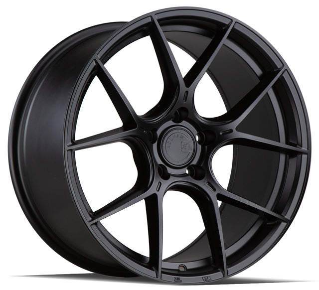 Aodhan AH-11 18X8.5 5X112 +35 Offset Wheel - Matte Black - Aodhan Aftermarket Wheel