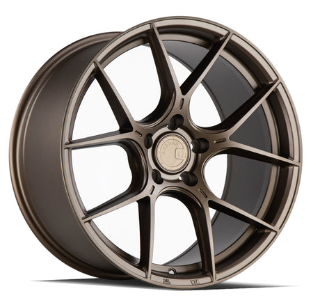 Aodhan AH-11 19X9.5 5X112 +35 Offset Wheel - Matte Bronze - Aodhan Aftermarket Wheel