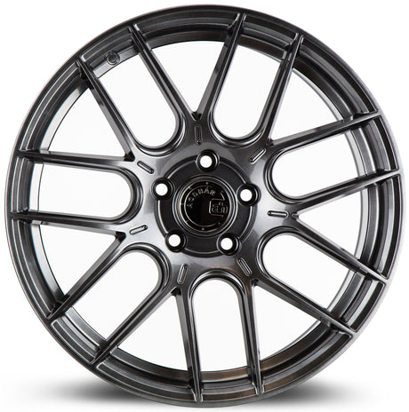 Aodhan AH-X 19X8.5 5X120 +35 Offset Wheel - Hyper Black