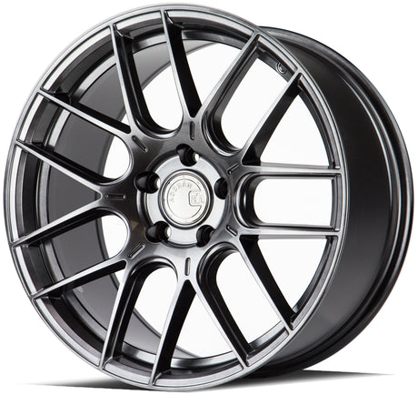 Aodhan AH-X 19X8.5 5X112 +35 Offset Wheel - Hyper Black