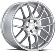 Aodhan AH-X 19X8.5 5X112 +35 Offset Wheel - Gloss Silver Machined Face
