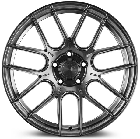 Aodhan AH-X 18X9.5 5X120 +35 Offset Wheel - Hyper Black