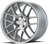 Aodhan AH-X 19X9.5 5X112 +35 Offset Wheel - Gloss Silver Machined Face