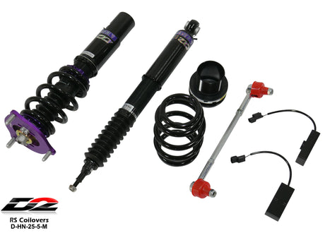 D2 Racing RS Coilovers w/ ADS Bypass Modules 17+ Honda Civic Si 18+ Honda Accord