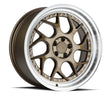 Aodhan DS01 18X8.5 5X114.3 +35 Offset Wheel - Bronze w/Machined Lip - Aodhan Aftermarket Wheel