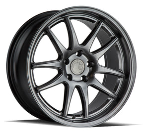 Aodhan DS02 18X8.5 5X100 +35 Offset Wheel - Hyper Black - Aodhan Aftermarket Wheel