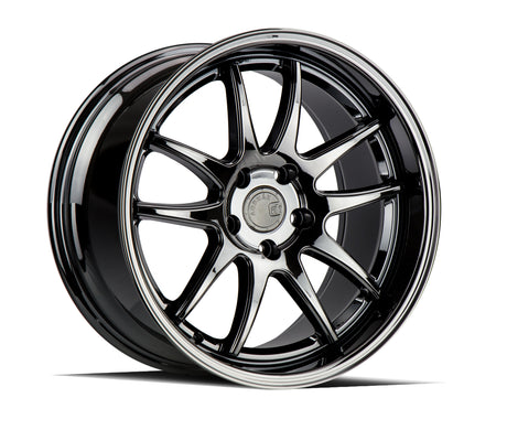 Aodhan DS02 18X9.5 5X114.3 +15 Offset Wheel - Black Vacuum - Aodhan Aftermarket Wheel