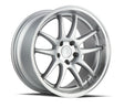 Aodhan DS02 18X9.5 5X100 +35 Offset Wheel - Silver w/Machined Face - Aodhan Aftermarket Wheel