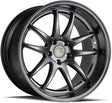 Aodhan DS02 19X11 5X114.3 +22 Offset Wheel - Hyper Black - Aodhan Aftermarket Wheel