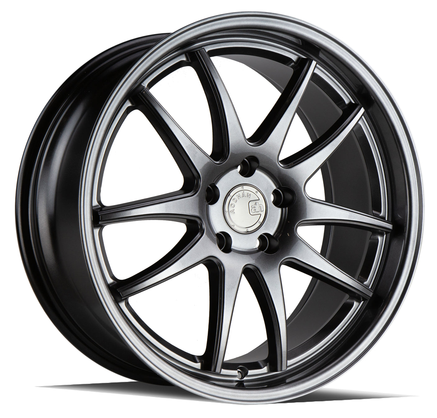Aodhan DS02 19X8.5 5X114.3 +35 Offset Wheel - Hyper Black - Aodhan Aftermarket Wheel