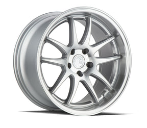 Aodhan DS02 19X9.5 5X114.3 +22 Offset Wheel - Silver w/Machined Face - Aodhan Aftermarket Wheel