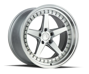 Aodhan DS05 18X10.5 5X114.3 +22 Offset Wheel - Silver w/Machined Face - Aodhan Aftermarket Wheel