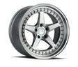 Aodhan DS05 18X8.5 5X100 +35 Offset Wheel - Silver w/Machined Face - Aodhan Aftermarket Wheel