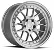 Aodhan DS06 18X9.5 5X100 +35 Offset Wheel - Silver w/Machined Face - Aodhan Aftermarket Wheel
