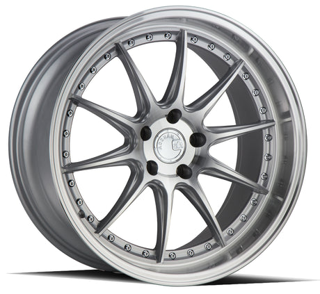 Aodhan DS07 19X9.5 5X114.3 +15 Offset Wheel - Silver w/Machined Face - Aodhan Aftermarket Wheel