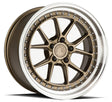 Aodhan DS08 18X8.5 5X114.3 +35 Offset Wheel - Bronze w/Machined Lip - Aodhan Aftermarket Wheel