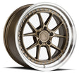 Aodhan DS08 18X9.5 5X114.3 +22 Offset Wheel - Bronze w/Machined Lip - Aodhan Aftermarket Wheel