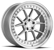 Aodhan DS08 18X9.5 5X114.3 +22 Offset Wheel - Silver w/Machined Face - Aodhan Aftermarket Wheel
